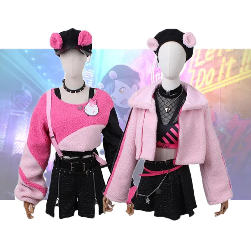 

Аниме проект Sekai, красочный сценический подвиг, пробуждение, удар еды, азусава колхае, наряд на заказ, Хэллоуин, косплей костюм для женщин