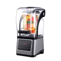new design 1 6l electric high power commercial smoothie machine and juicers blender with sound cover