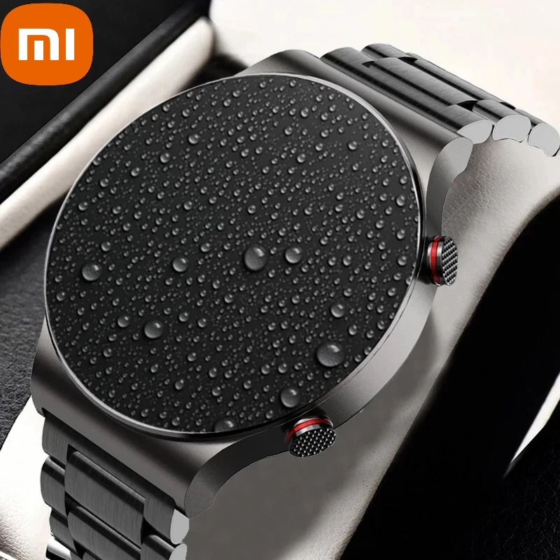 

Xiaomi Smart Watch Men Make Call Smartwatch For Men IP68 Waterproof Bluetooth Call Watches Wristwatch For Android iPhone