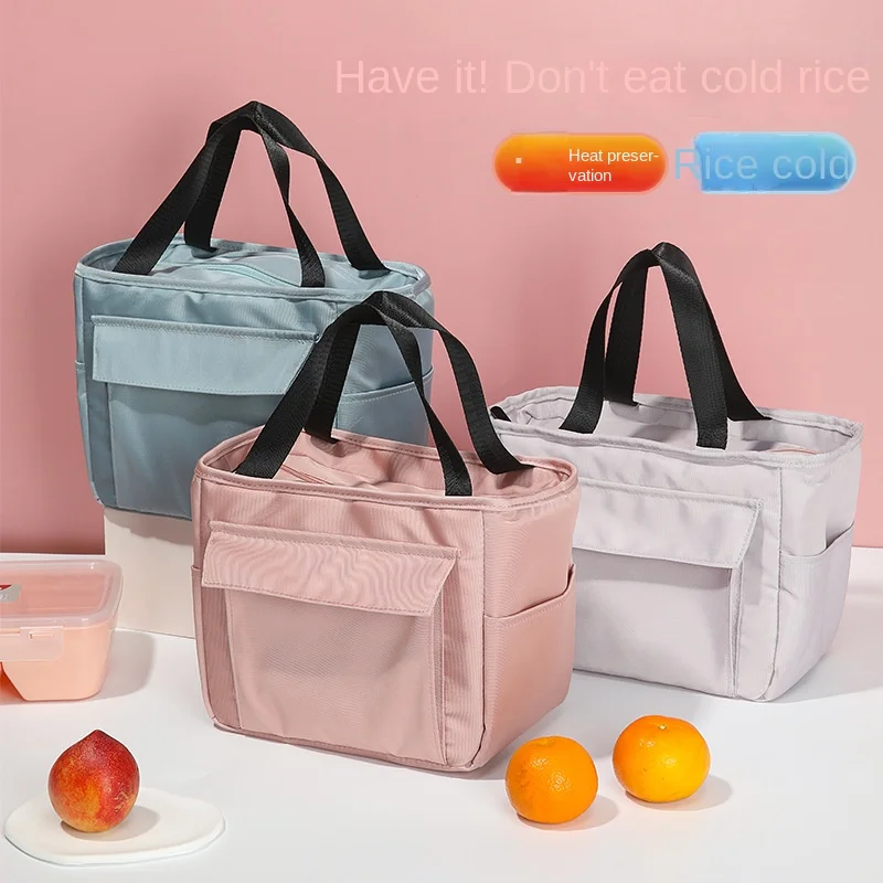 

Insulated Lunch Bags for Women Large Capacity Thermal Picnic Box Weekend Handbag Water Resistant Student Meal Prep Cooler Pack