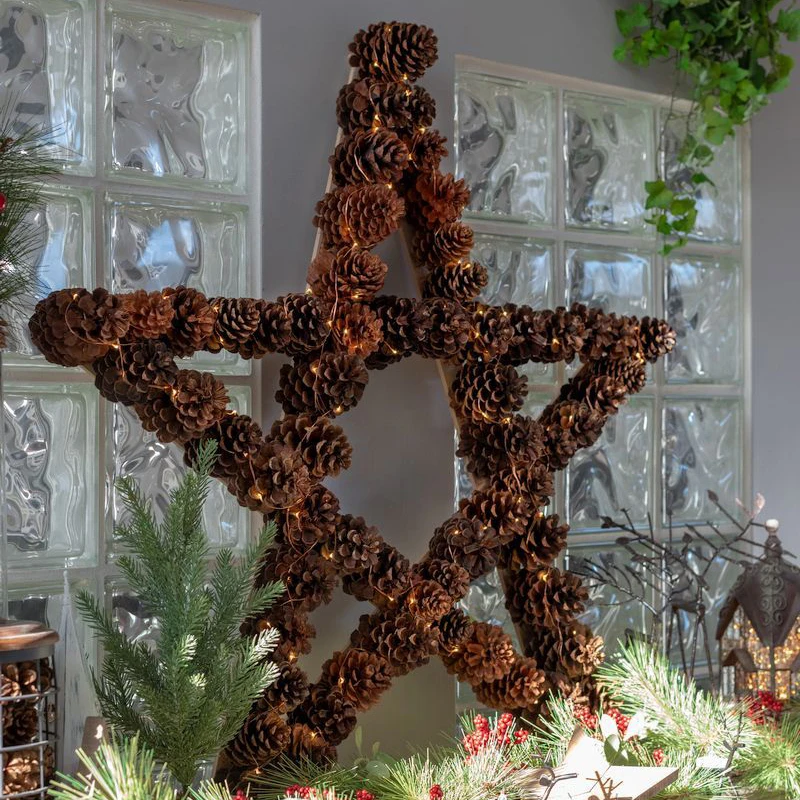 Натуральные сосновые конусы 18-2 см рождественские пинетки осень Хэллоуин День