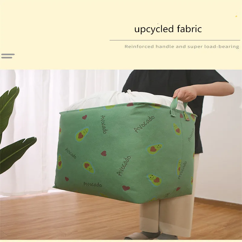 

Packaging Bag Large Capacity Clothes Storage Bag Closet Quilt Storage Organizer Waterproof NonWoven Blanket Storage Bags