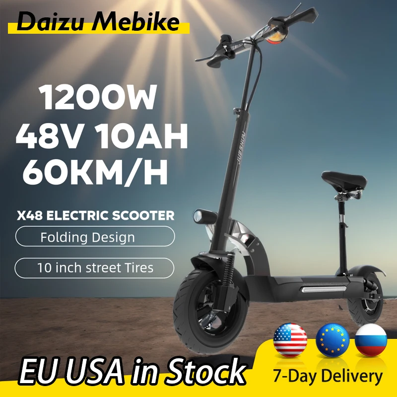 Электросамокат Scooter цепной привод