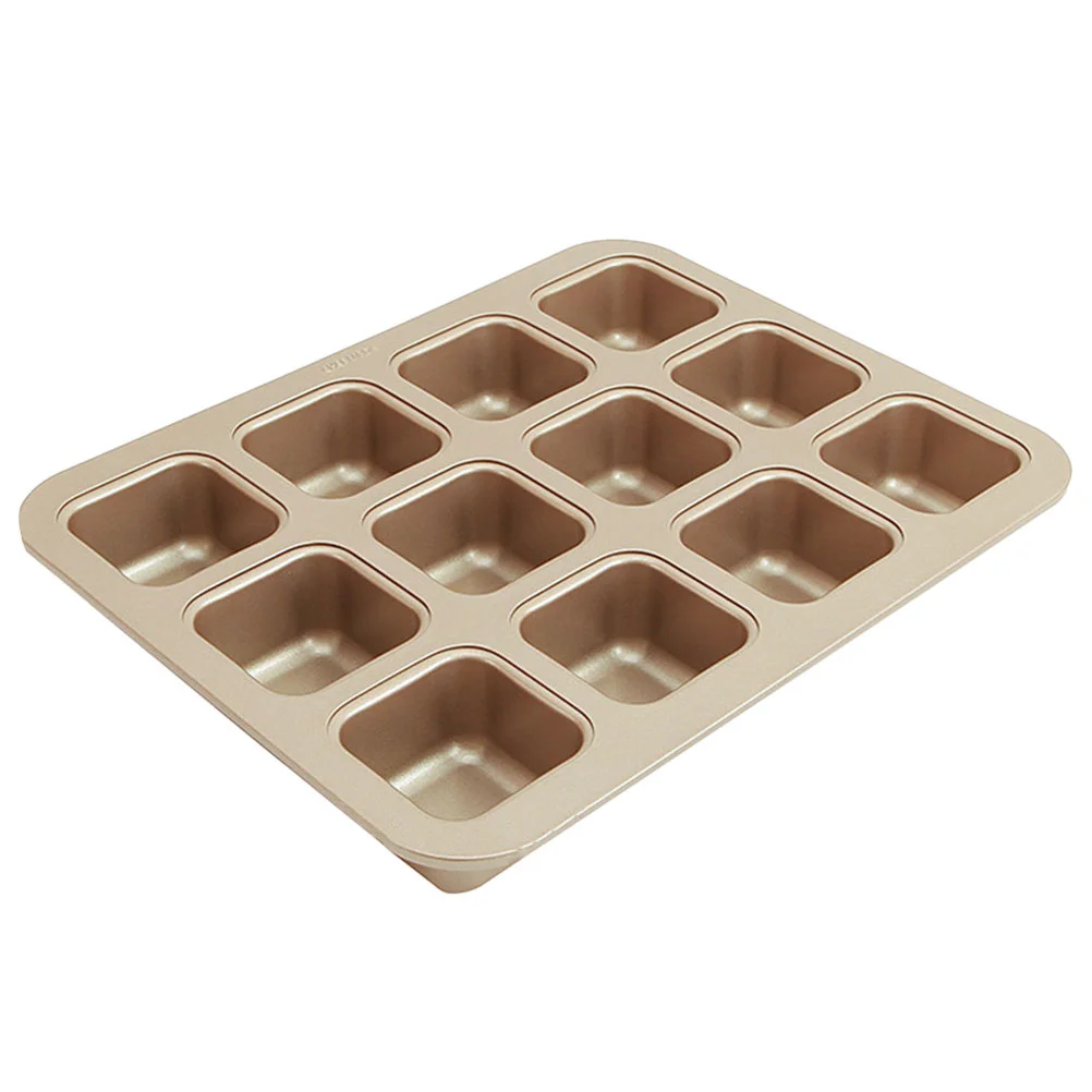 

Pan Baking Loaf Mini Muffin Bread Cake Pans Molds Tray Tin Meatloaf Bakeware Brownie Kitchen Square Cupcake Small Toast Mould