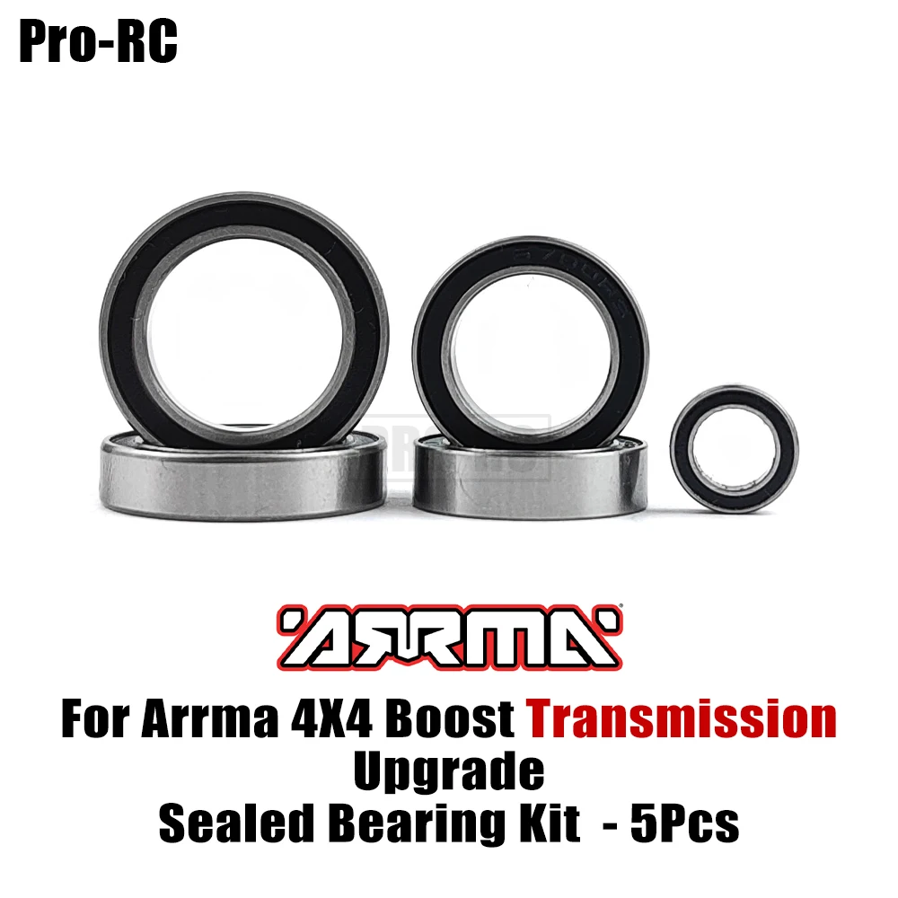Для Arrma 1/10 Granite Senton Vorteks 4x2/4X4 Boost Transmission Upgrade комплект герметичных подшипников 5 шт.