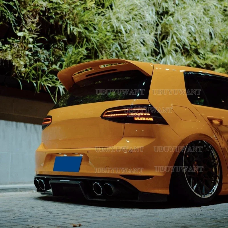 Стайлинг автомобиля для Volkswagen VW GOLF 7 MK7 MK7.5 (не GTI R) спойлер 2014-Up FRP/углеродное