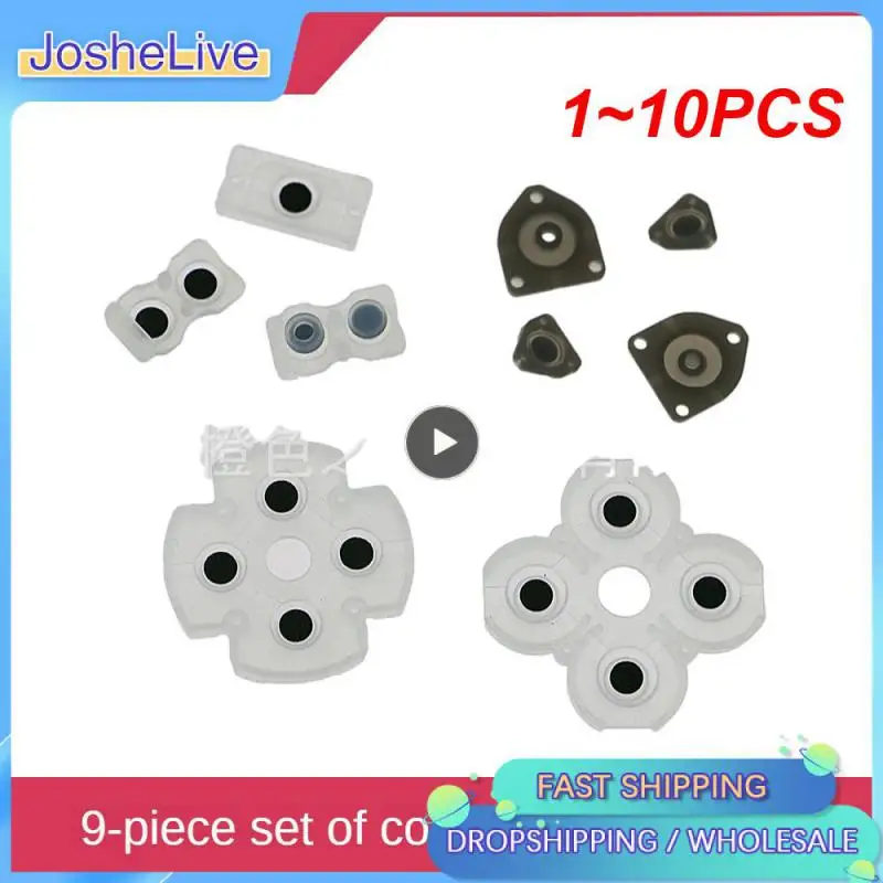 

1 ~ 10 шт., силиконовые кнопки для ремонта Sony