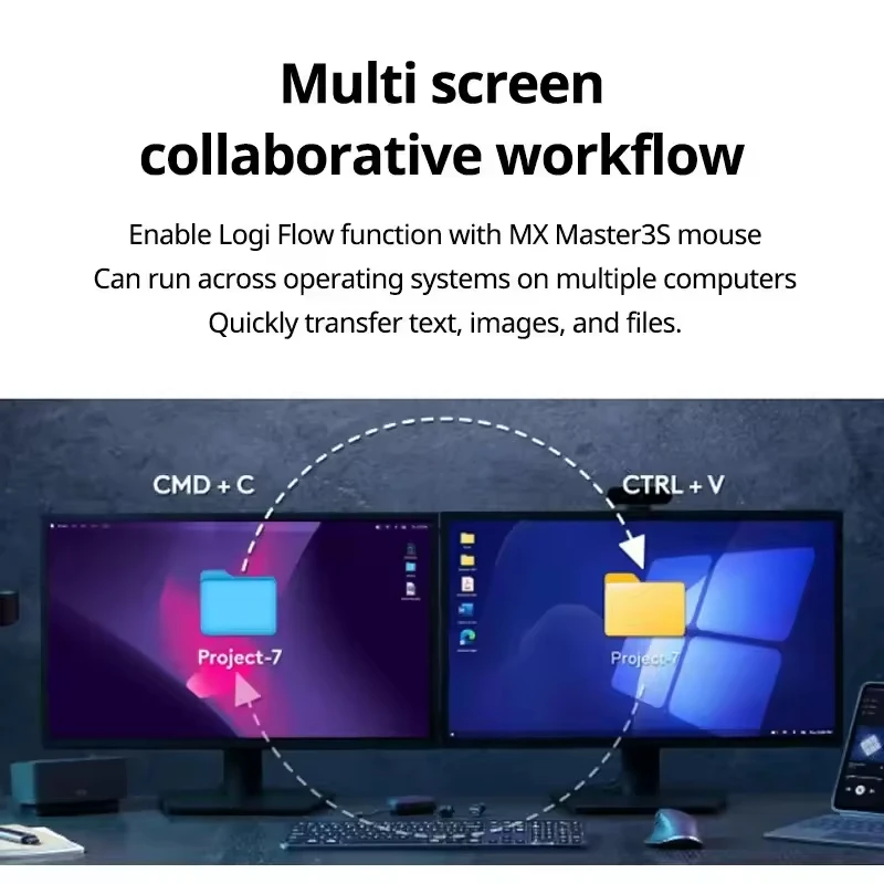 Беспроводная Bluetooth-клавиатура Logitech Master MX Keys S ультратонкая полноразмерная