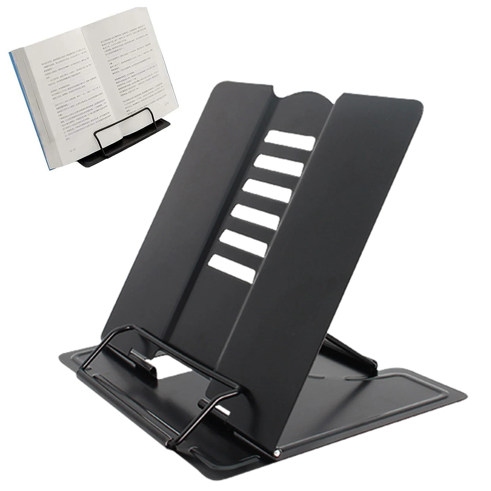 

Library Correct Sitting Posture Home Adjustable Angle Multifunctional Sheet Music Magazine Book Stand Portable For Reading Menu
