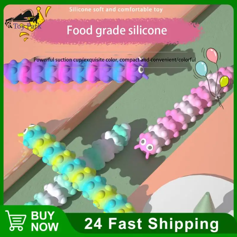 

Игрушка для снятия стресса из пищевого силикона на длинной присоске