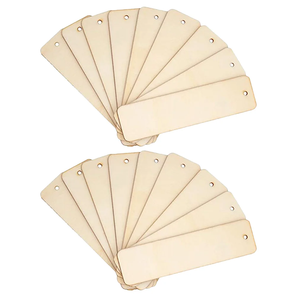 

36Pcs Unfinished Wood Cutout Wood Paint Slices Ornament for DIY Label Bookmarks
