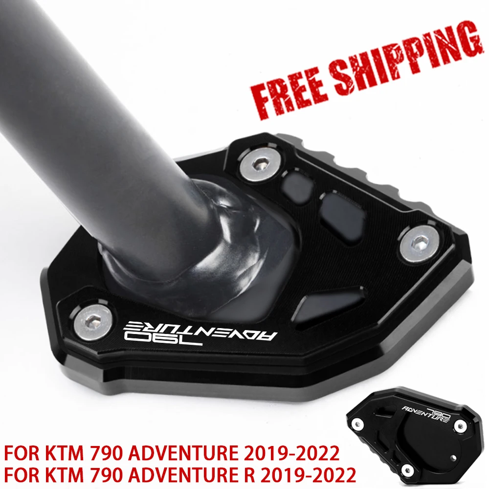

Motorcycle For KTM 790 ADV 790 Adventure R /S 2019 2020 2021 Foot Enlargerment Kickstand Extension Pad Side Stand Enlarger Plate