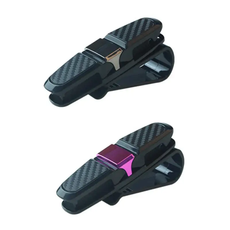 

Holder For Glasses Case Universal Eyeglasses Holder Cover Auto Sun Visor Clip Sunglasses Stand Car Accessories For Bmw Vw