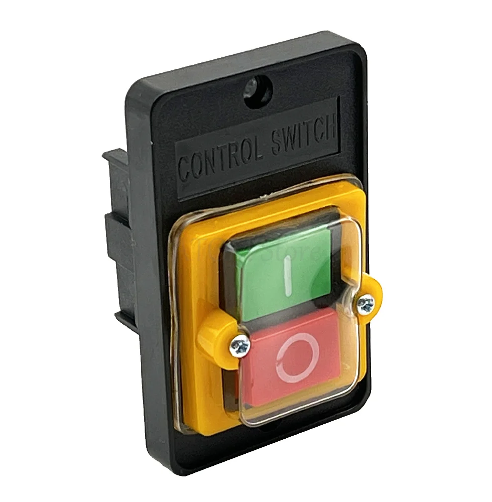 KAO-5H KAO-5M KAO-5MX 10A 380V for Cutting Machine Bench drill SwitchWaterproof Push Button Switch Power On/ Off KAO-5 - купить по
