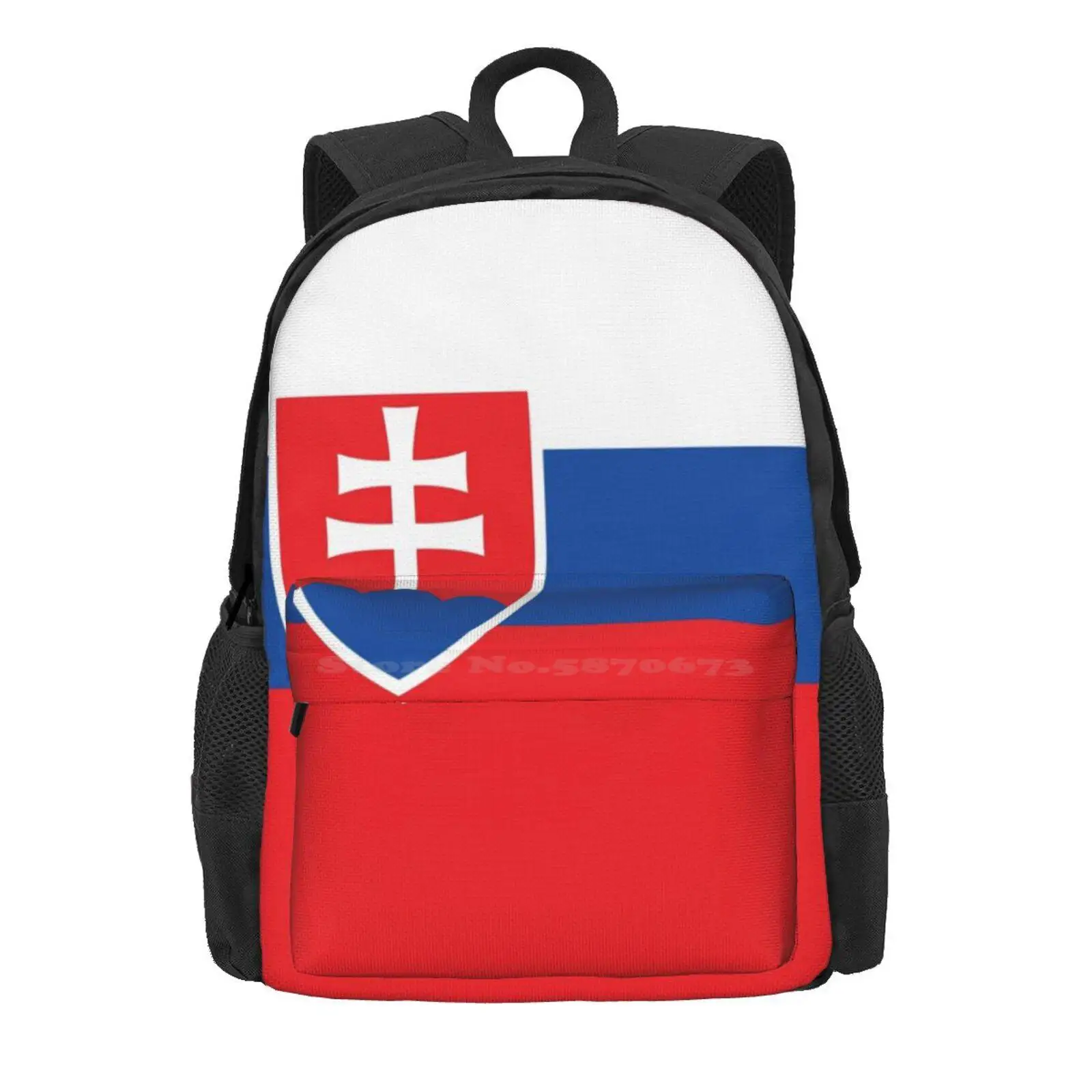Словацкий флаг Словакии горячая распродажа школьный рюкзак модные сумки