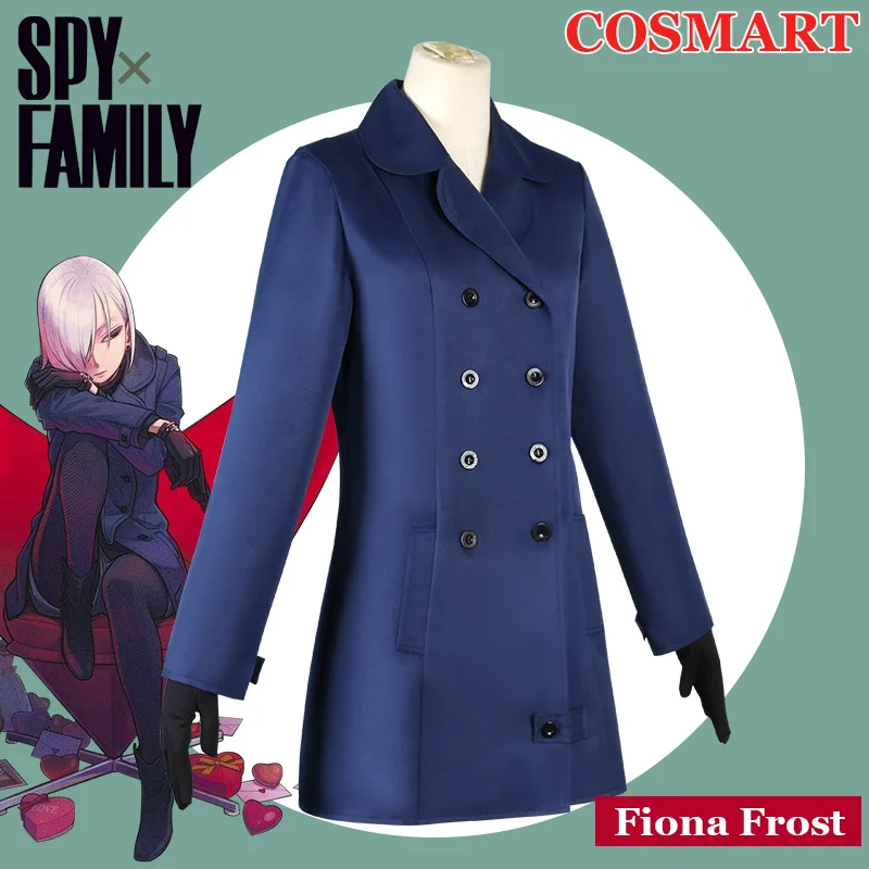 

COSMART Anime SPY×FAMILY Fiona Frost Lovely Uniform Coat Shorts Cosplay Costume Halloween Party Outfit Suit For Women S-XXL New