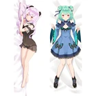 Наволочка в стиле аниме VTuber Hololive Mori kaliope, чехол для подушки Otaku Подушка Dakimakura, облегающий чехол для тела