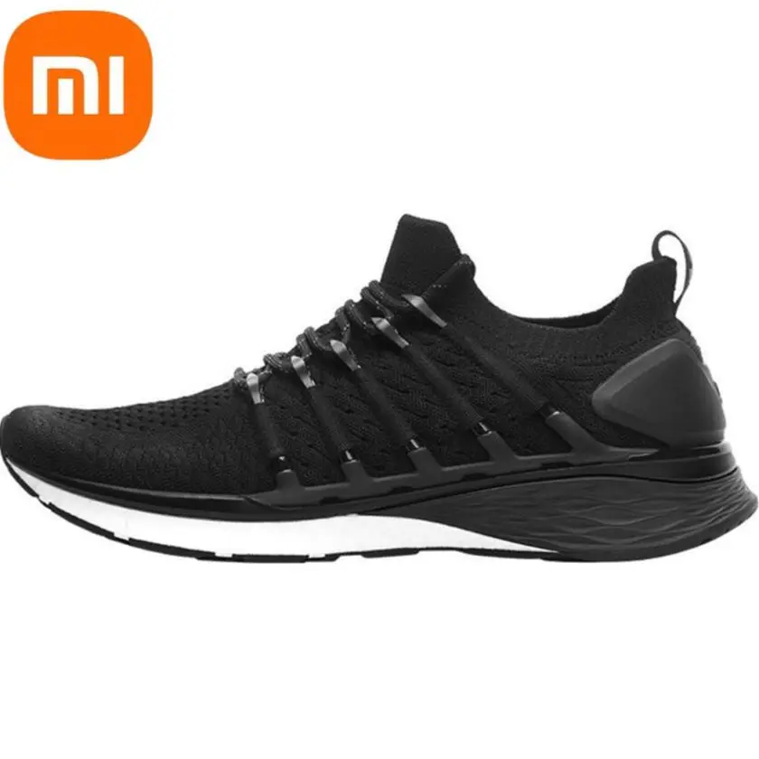 Xiaomi Mijia 4 sports shoes men's and women's casual shoes, street fashion elastic knitted upper and cushioning running shoes 4