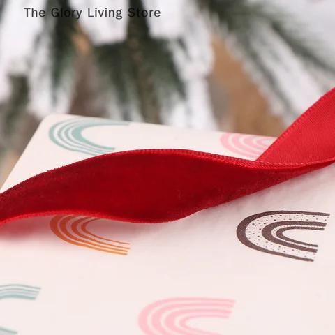 Винно-красные флокированные ленты из полиэстера 1/1,5/2/2,5/4/4,5 см