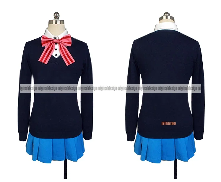 Kin-iro Mosaic Shinobu Omiya Karen Kujo Honoka Matsubara Clothing Cosplay Costume Customized Accepted