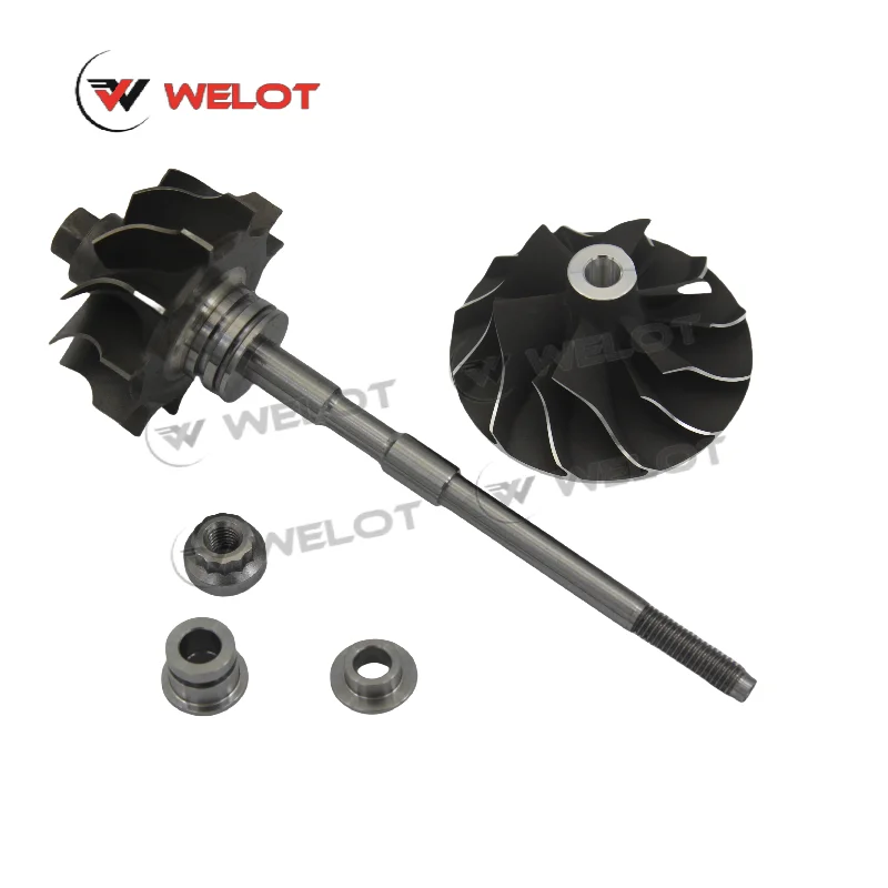 GT1544V Turbo 762328 753420 750030 740821 0375J6 0375J7 0375J8 11657804903 Y60113700G 9660641380 вал и колесо ротора