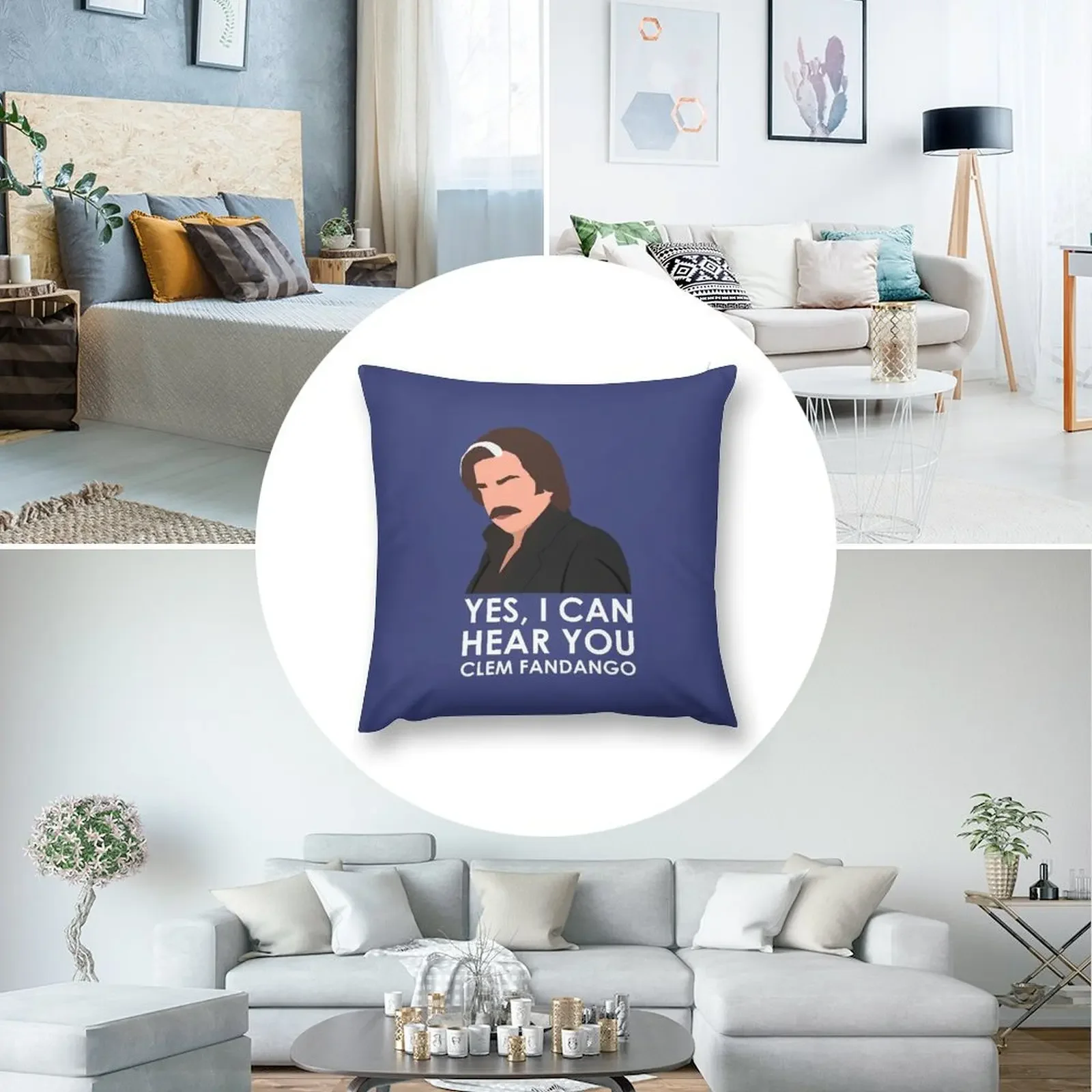 Да я тепло тебя Клем Фандаго. Декоративная подушка Роскошные диванные подушки