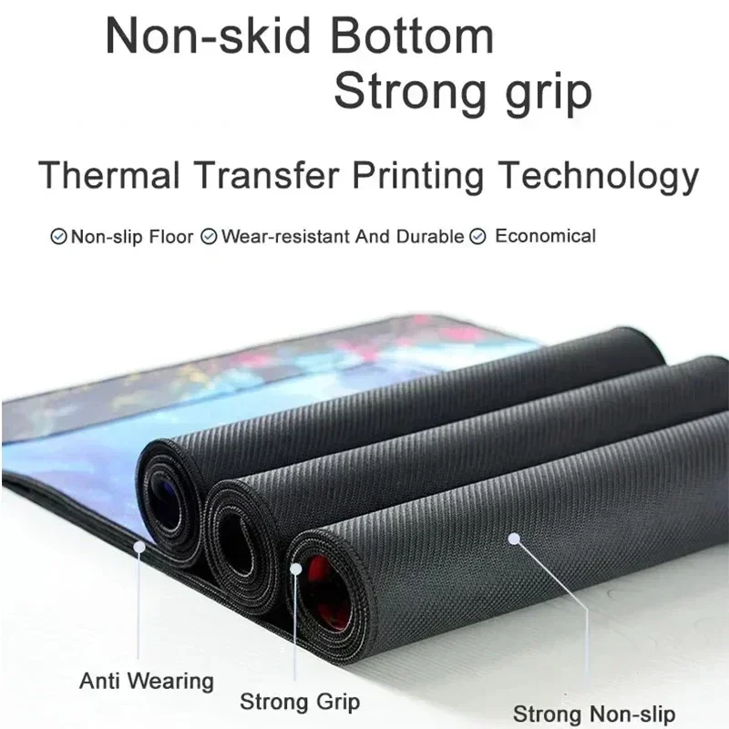 Коврик для игровой мыши Inuyasha водонепроницаемый устойчивый к коррозии