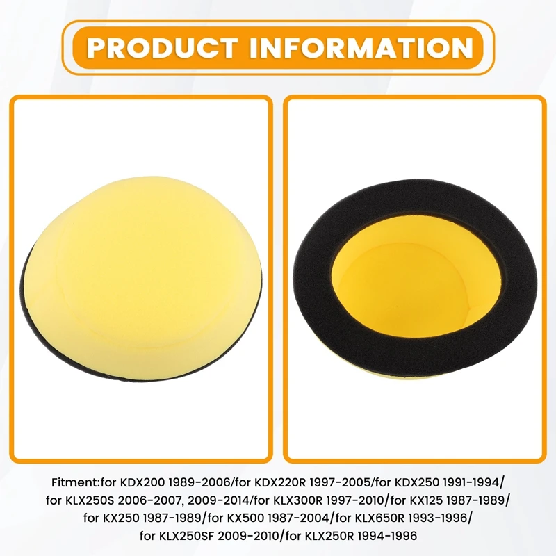 Хлопковый воздушный фильтр мотоцикла для Kawasaki KL125 KX250 KLX250 KX500 KLX300 аксессуары