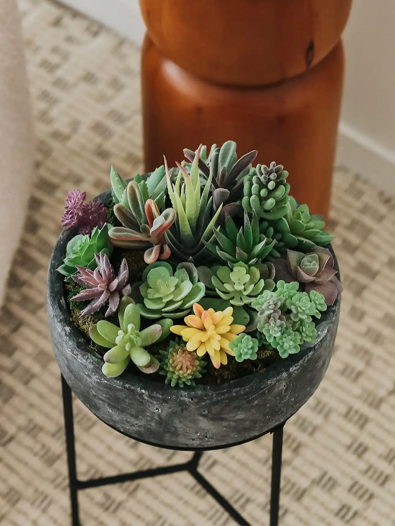 

Искусственные суккуленты, 2/5/10 шт.