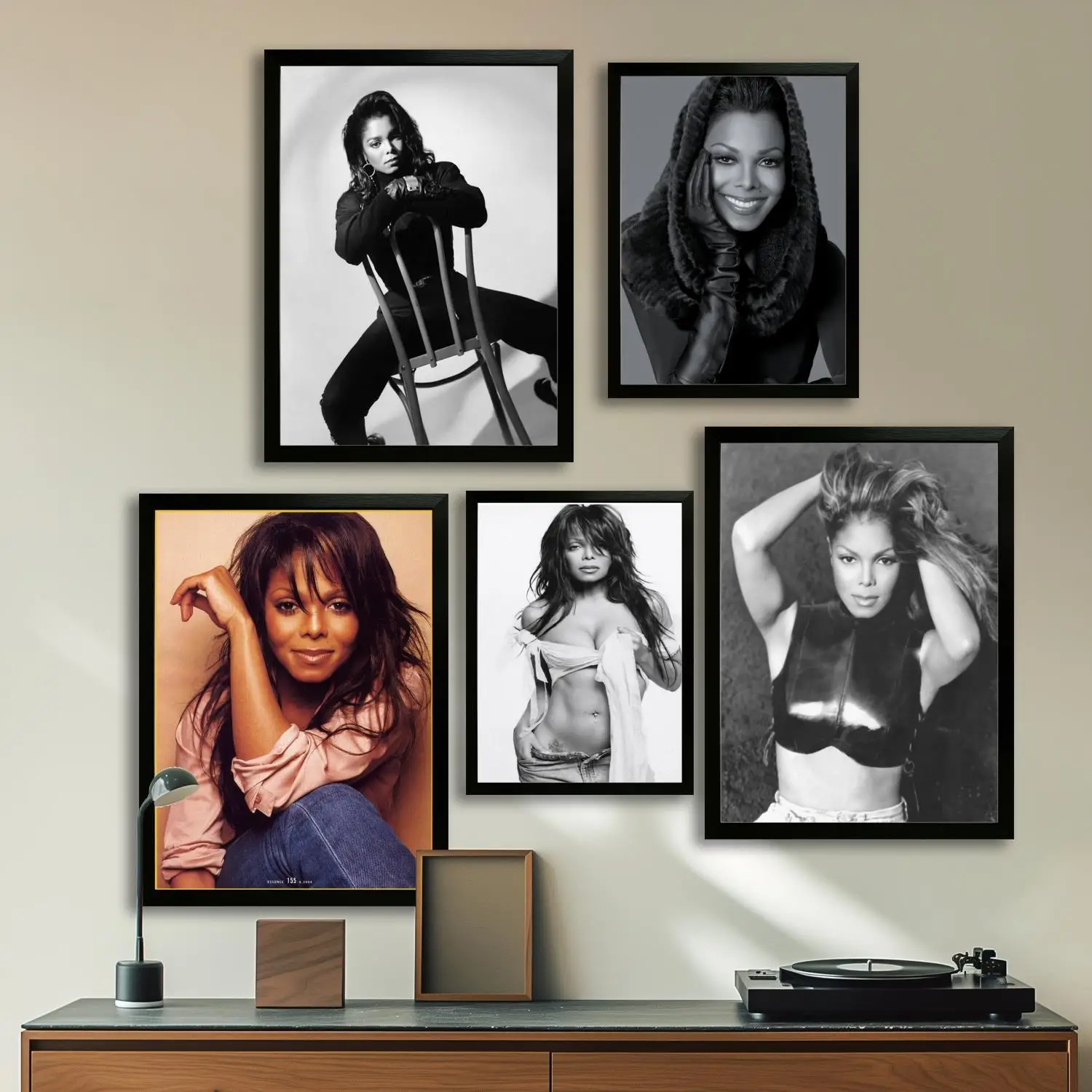 Художественный постер Janet Jackson на холсте