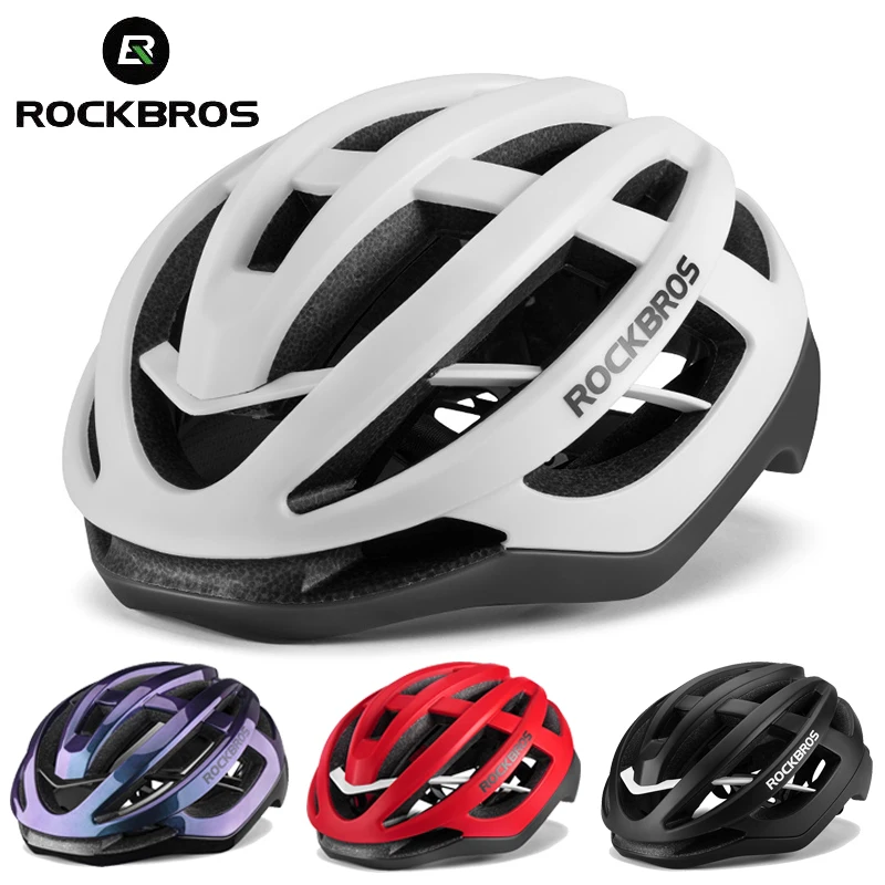 

ROCKBROS Lightweight MTB Road Bike Helmet Men Women Cycling Equipment EPS Integrally-molded Motorcycle Scooter Bicycle Safe Hat