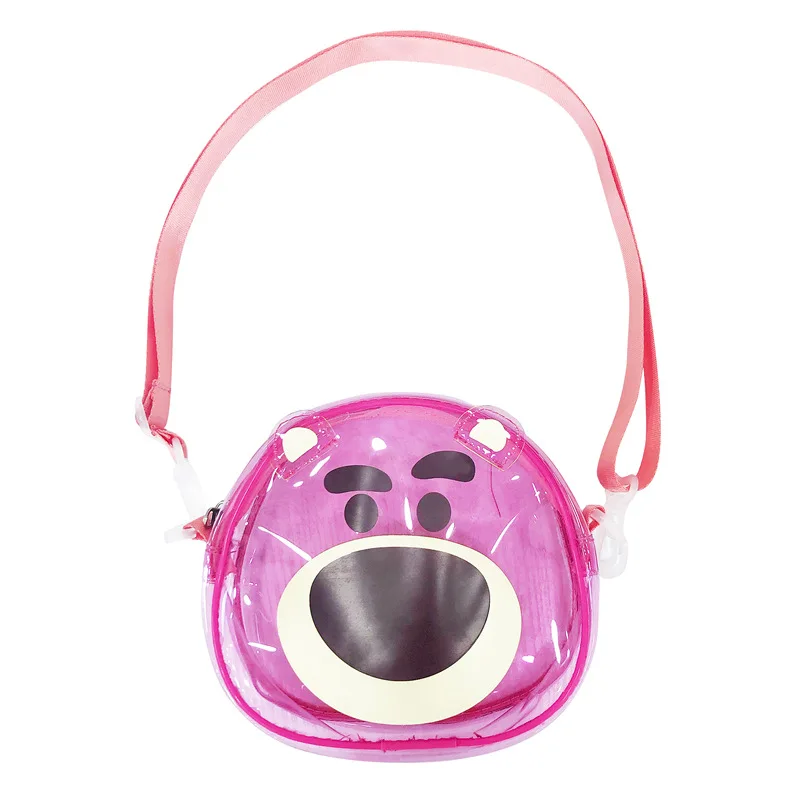 

Cartoon Anime Lots-O'-Huggin' Bear Messenger Bag New Jelly Transparent Bag Gift for Friends