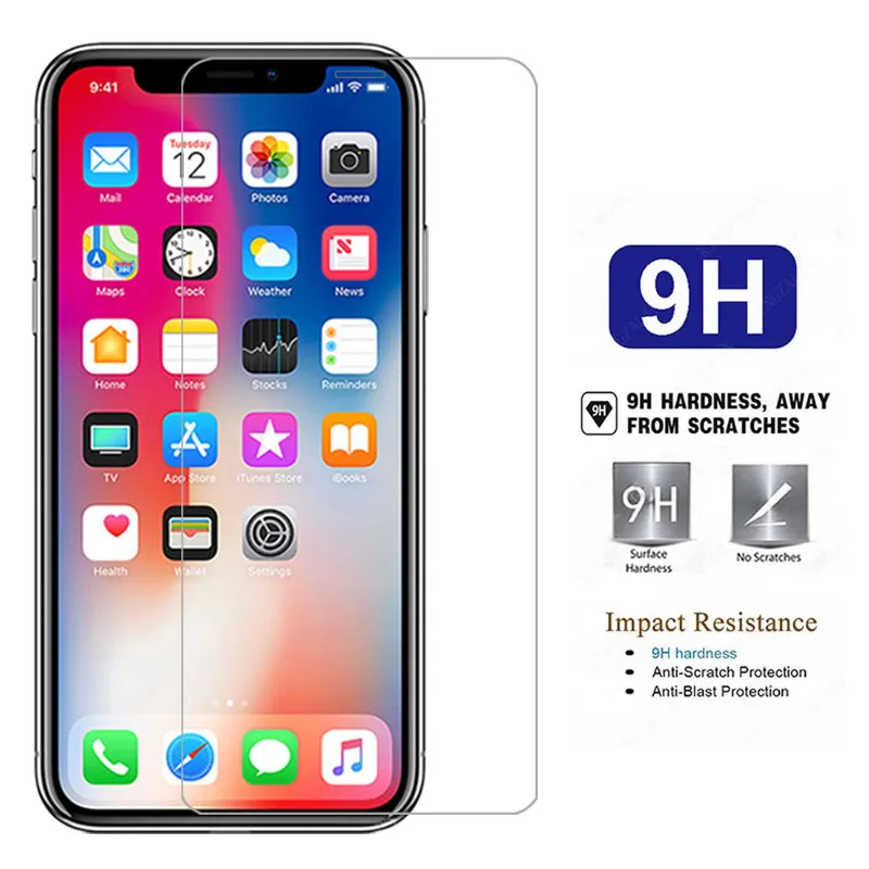 Защитное закаленное стекло для apple iphone xs max xr x r s пленка экрана sx