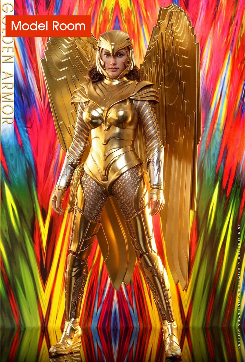 Лидер продаж игрушки MMS577 1/6 чудо-девушка Золотая броня фигурка модели 12 дюймов