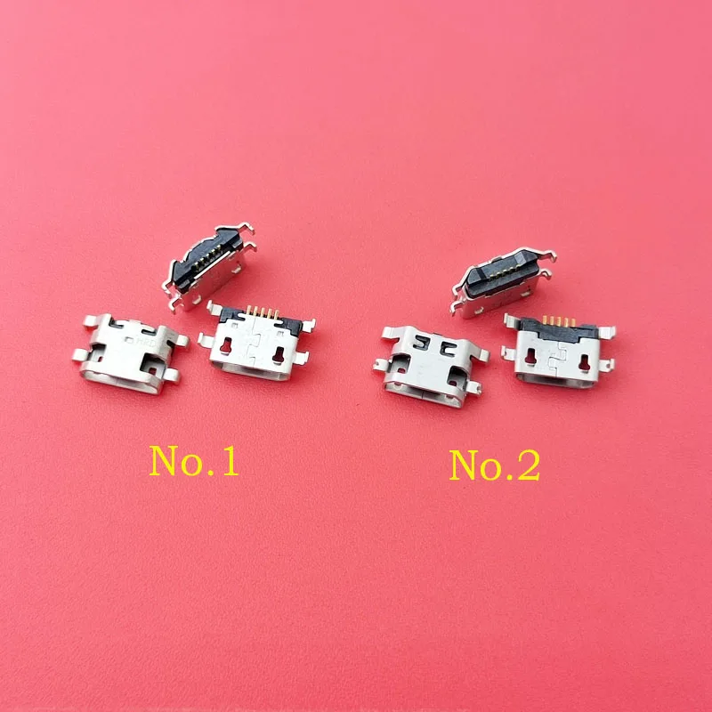 Зарядная док-станция с разъемом микро-Usb 100 шт., штекер зарядного устройства для Motorola Moto E6 Plus E6plus XT2025 E7 Plus E7plus XT2081