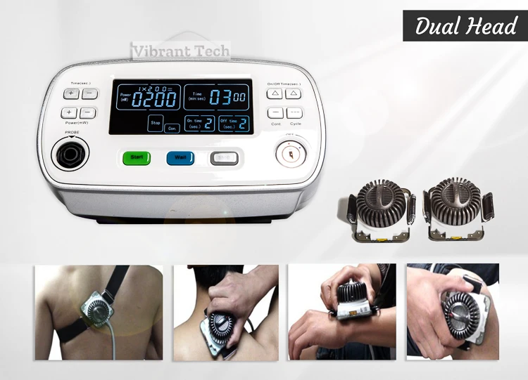 

Medical GaAlAs-Semiconductor LLLT pain therapy machine