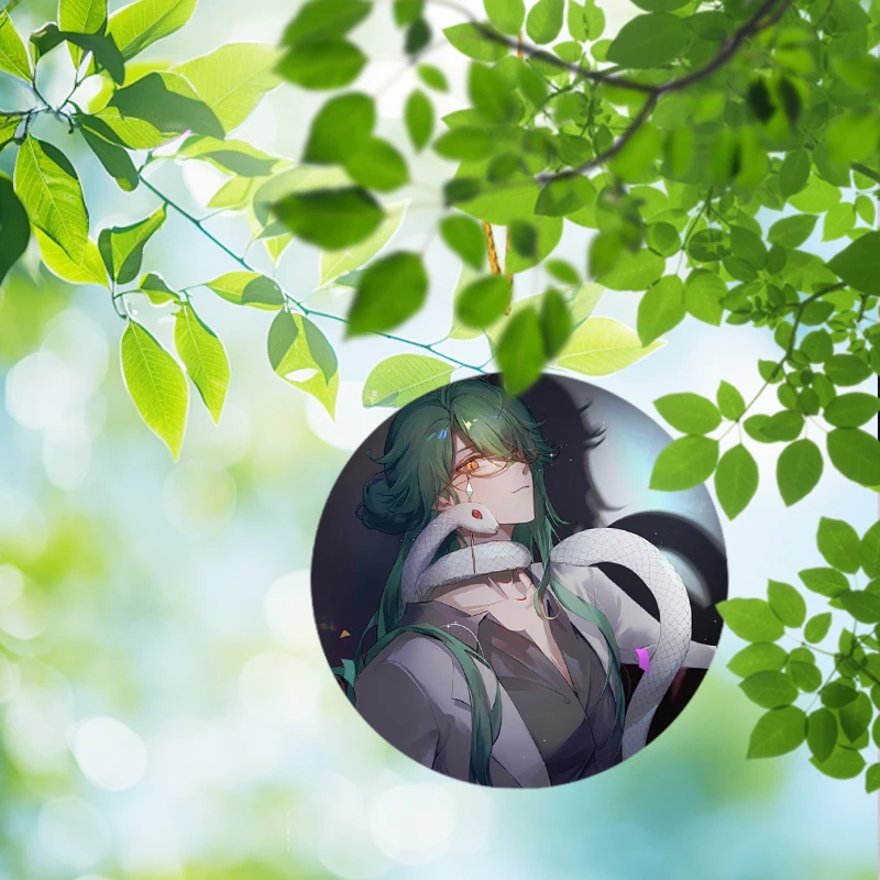 Аниме прилегающий baizhu милый автомобильный кулон акрил для дома комнаты