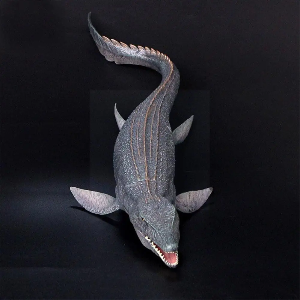 

Simulation Static Marine Animal Model Ornaments Movable Children Jaw Scene Decoration Kids Mosasaur Props Educational U8d4