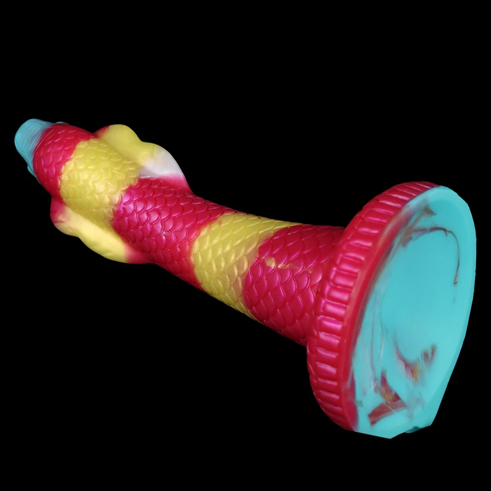 FAAK реалистичный в форме кобры гигантский фантазия змея пенис огромный длинный