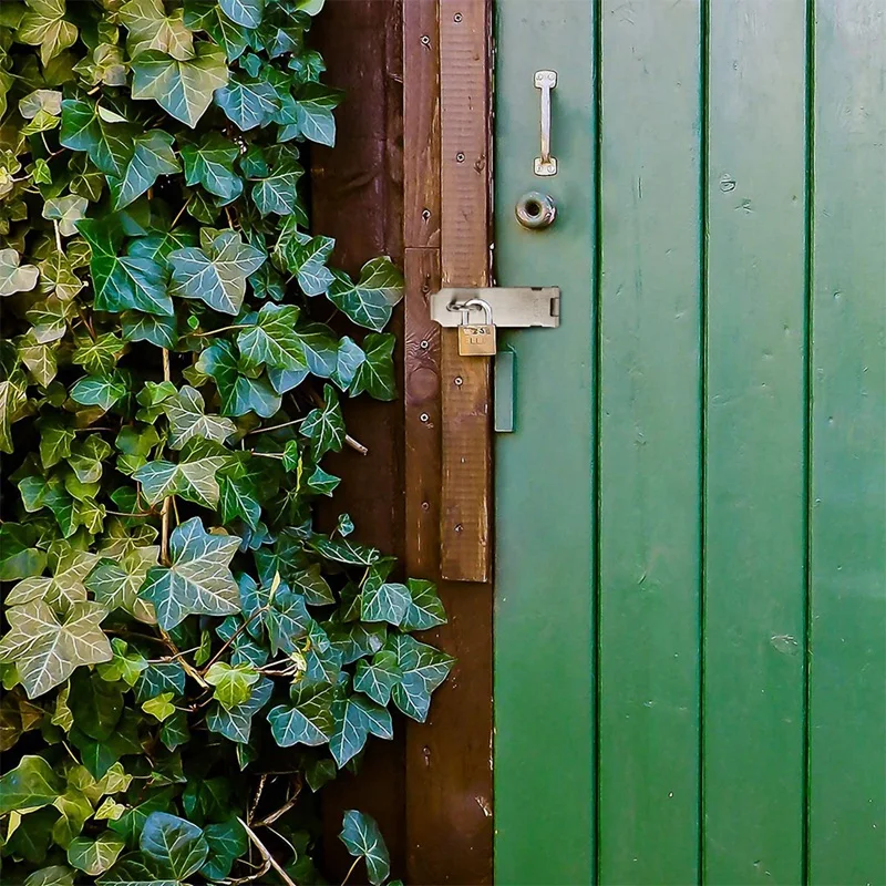 2 шт. 4-дюймовая защелка для навесного замка защитная дверная застежка замок