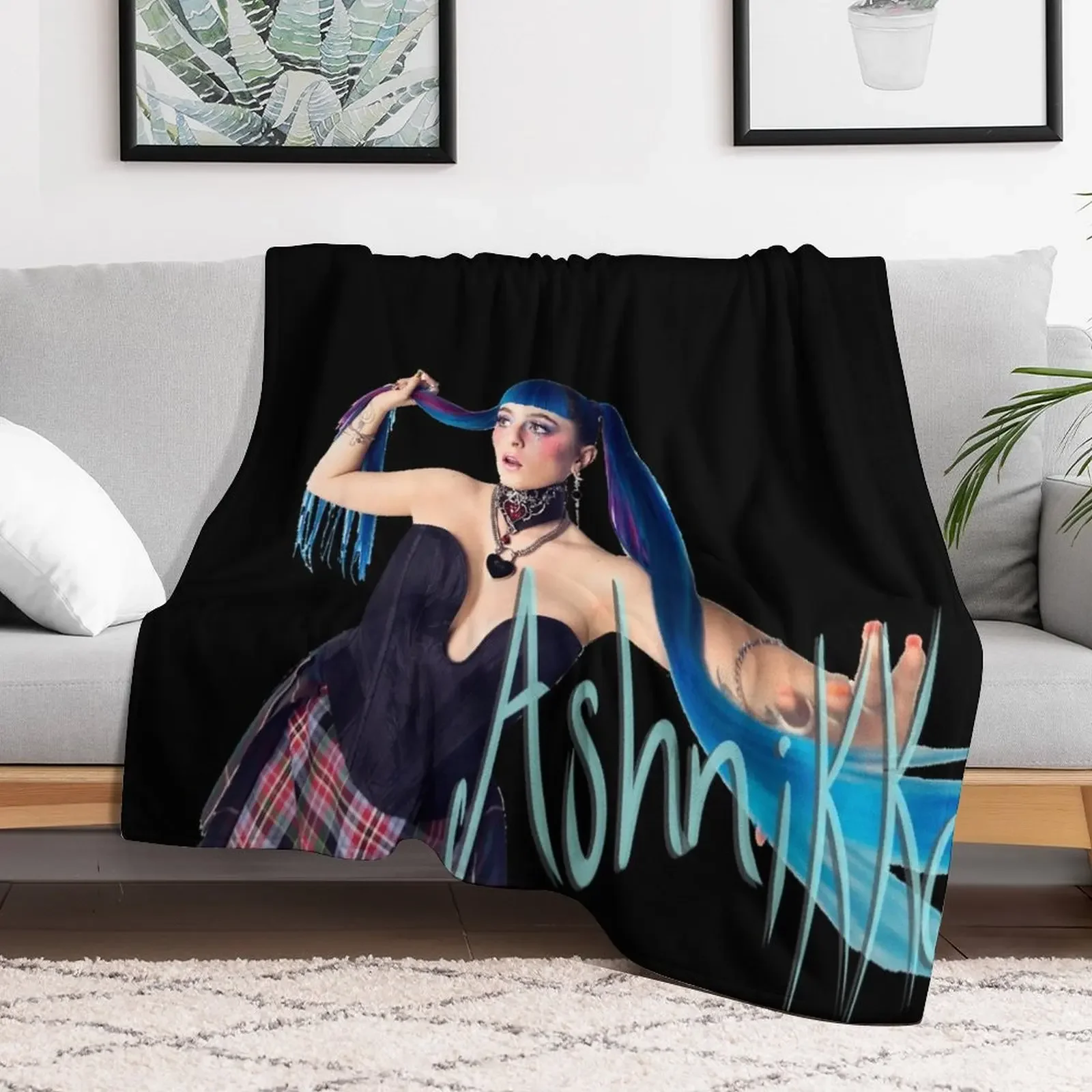 Ashnikko Demidevil плед одеяло тяжелый сон Хэллоуин путешествия пушистые одеяла