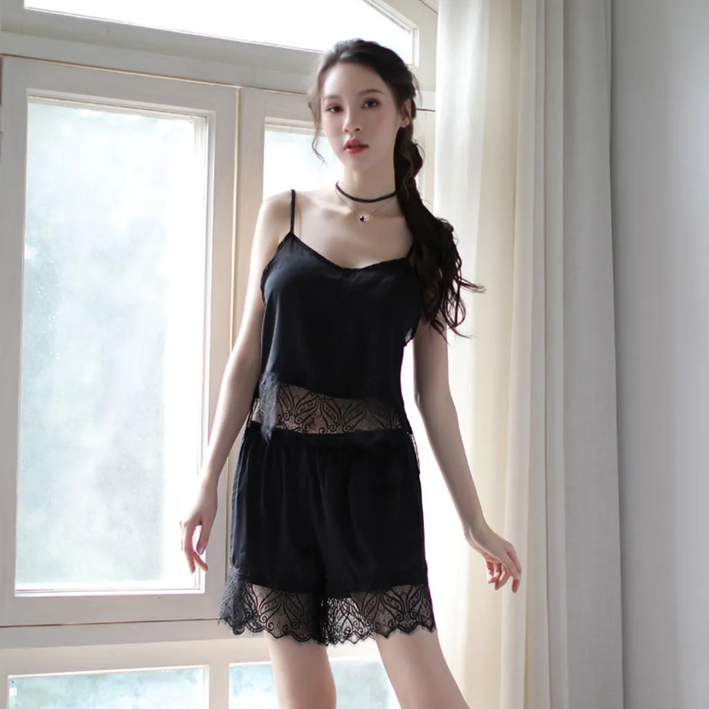 

Клетчатые брюки, одежда для сна, Короткое женское нижнее белье, пикантная ночная рубашка, комплект нижнего белья, женская одежда для сна, фла...