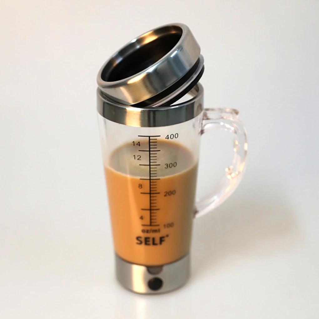 

400ml Automatic Shaker Grain Oat Protein Powder Mixer Portable Mixing Tool Coffee Cup Water Bottle Kitchen Gadgets