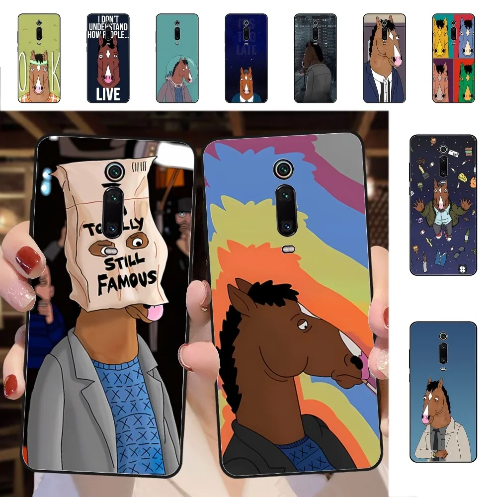 B-Bojack-H-Horsemans Phone Case For Redmi 5 6 7 8 9 10 Plus Pro A GO K20 K30 K40 F3 Fundas
