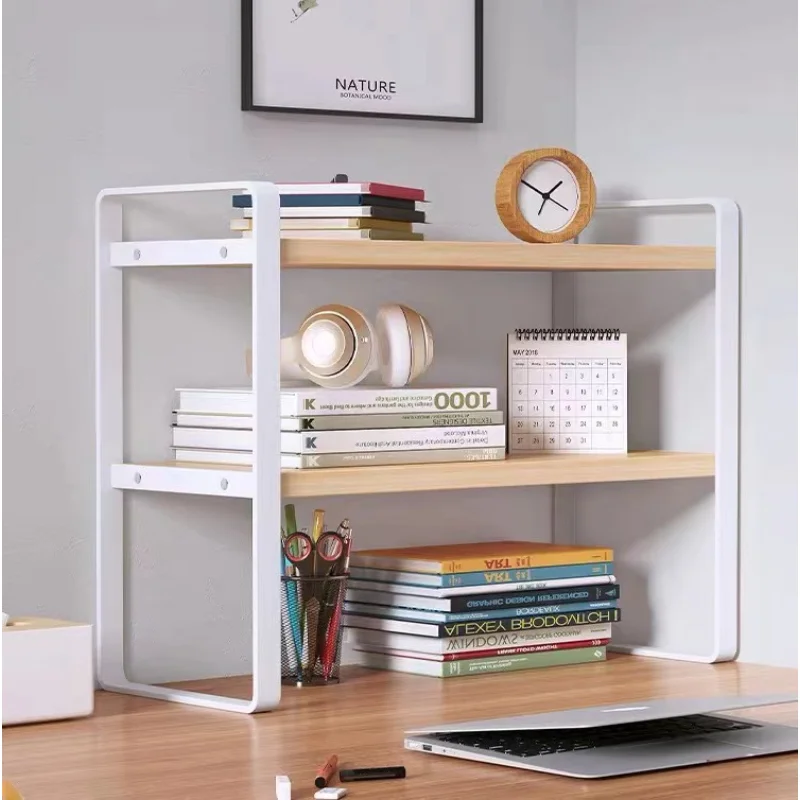 

Desk Kitchen De Rangement Items Organizers Desk Shelves Office Organiseurs Desk Desktop Nordic Bookshelf Multi-layer Desktop