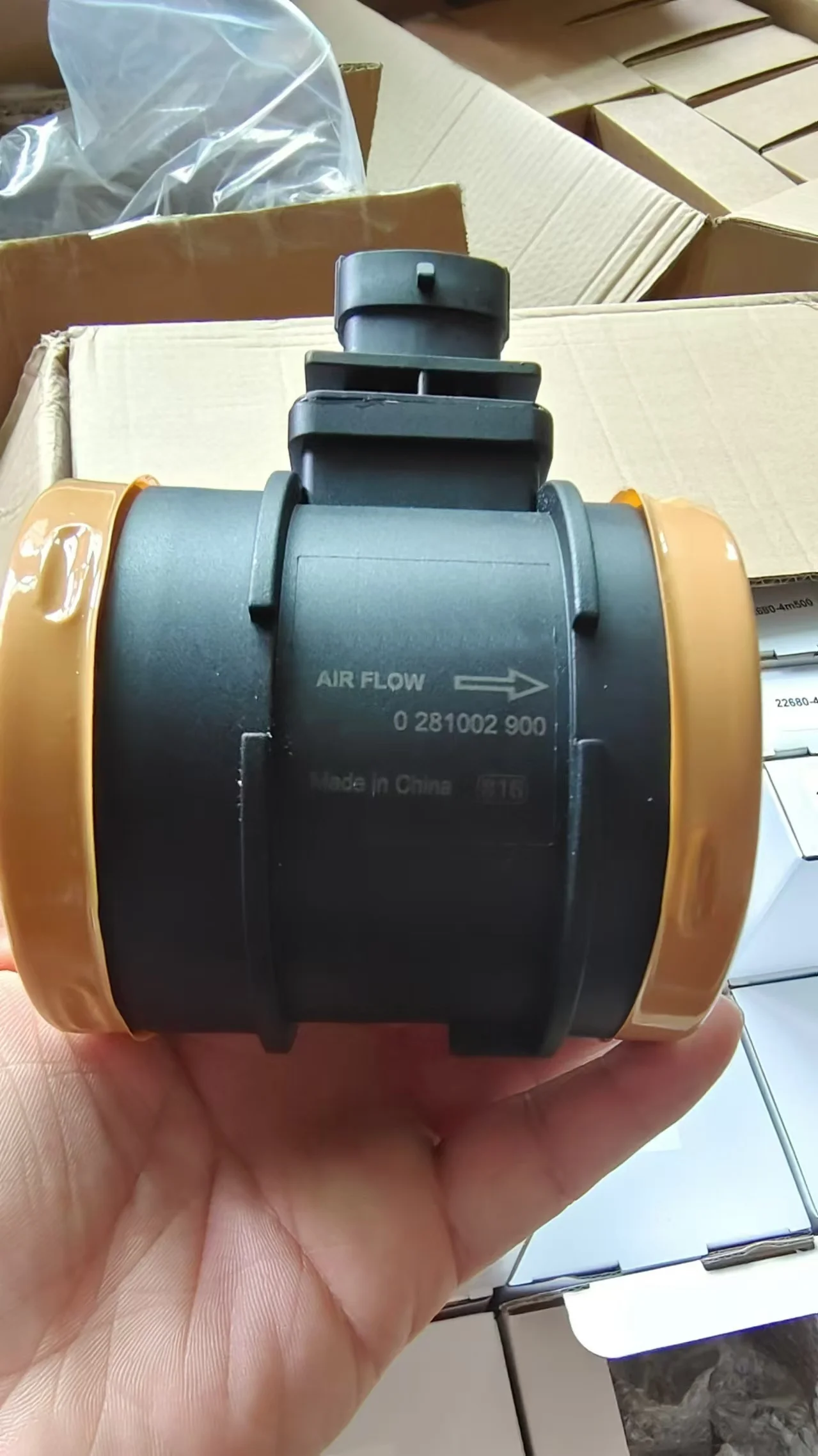 

1 шт. Датчик массового расхода воздуха для Great-Wall Hover-H3 H5 H6 Wingle 3 Wingle 5 2,8 TCi 0281002900 0281002923