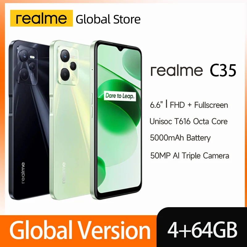 realme C35 Global Version Smartphone 6.6