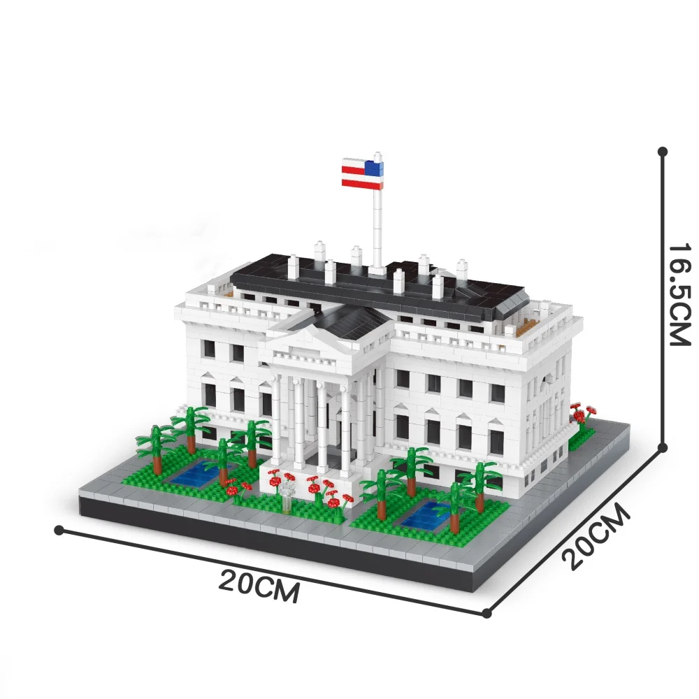 Развивающая игрушка-конструктор Белый дом Стимуляция когнитивных навыков