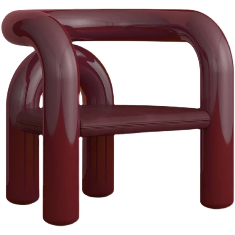 

YY Armchair Resin Plating Single Leisure Chair Living Room Home Couch