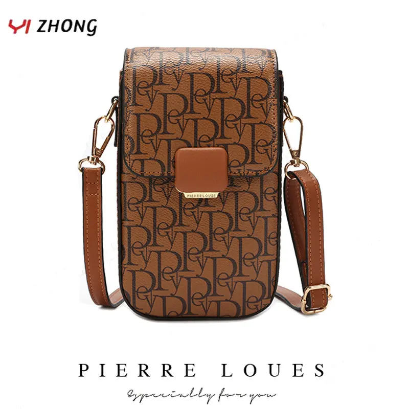 

YIZHONG Casual Small Shoulder Bags for Women Flap Phone Pocket Purses and Handbags Luxury Designer Card Holder Crossbody Bag